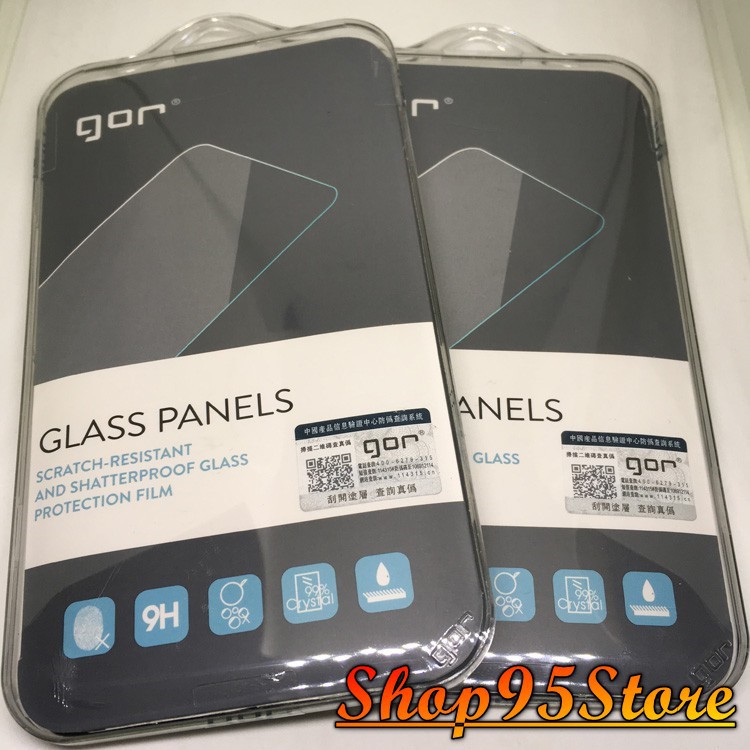 [Fullbox] Bộ 2 kính cường lực GOR dành cho LG G6 trong suốt