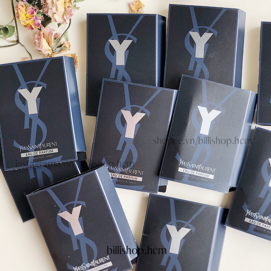 Vial 1.2ML - Nước hoa nam mini YSL EDT Vaporisateur France