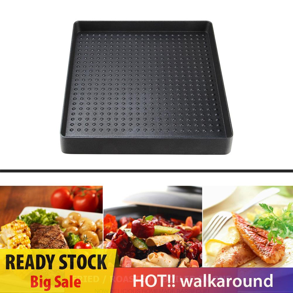 walkaround Portable BBQ Grill Pan Non-Stick Gas Stove Party Picnic Beach Barbecue Tray