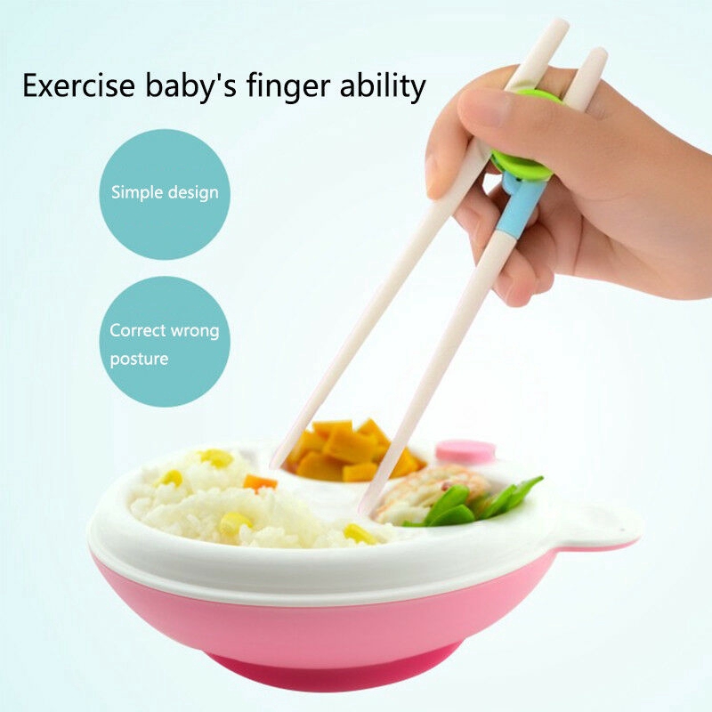 Đôi đũa tập ăn cho bé kèm phụ kiện