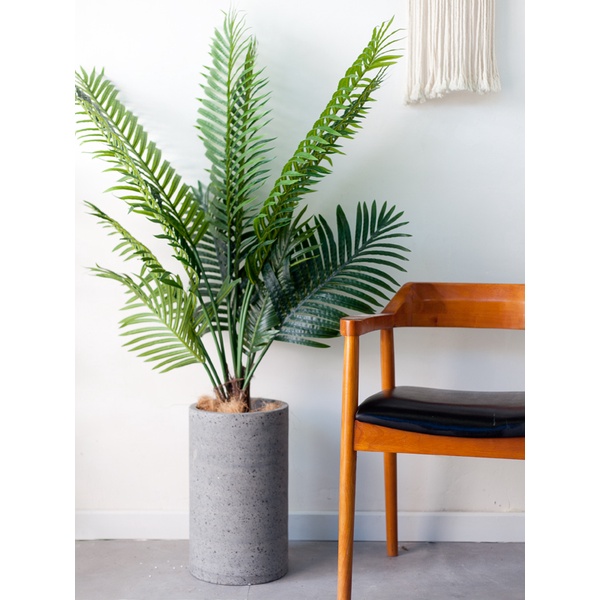 Cây dừa giả trang trí nội thất - 120cm - Jassi decor