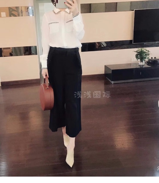 BÁN SỈ ÁO SƠ MI PHỐI VIỀN CHO NỮ