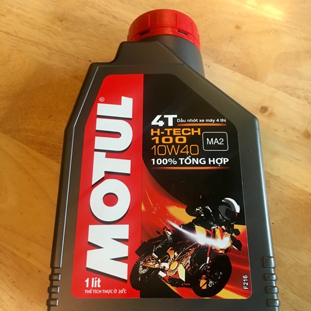 Nhớt 100% tổng hợp Motul H-TECH 10W40