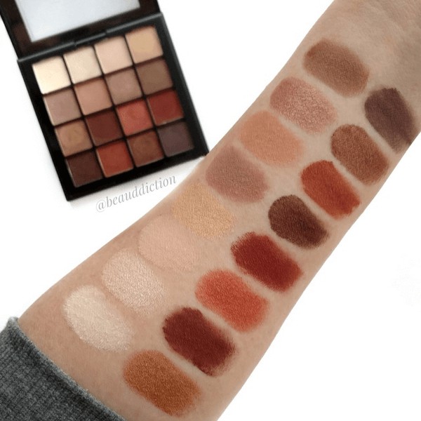  NYX Ultimate Eyeshadow Palette Warm, Bảng Phấn Mắt NYX 16 ô