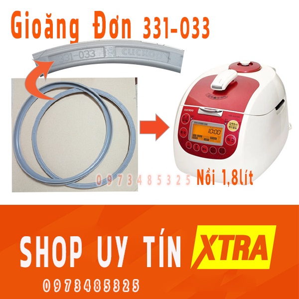 ⭐️ ⭐️ ⭐️ ⭐️ ⭐️ Gioăng Đơn Nồi Cơm Điện Cuckoo 331-033