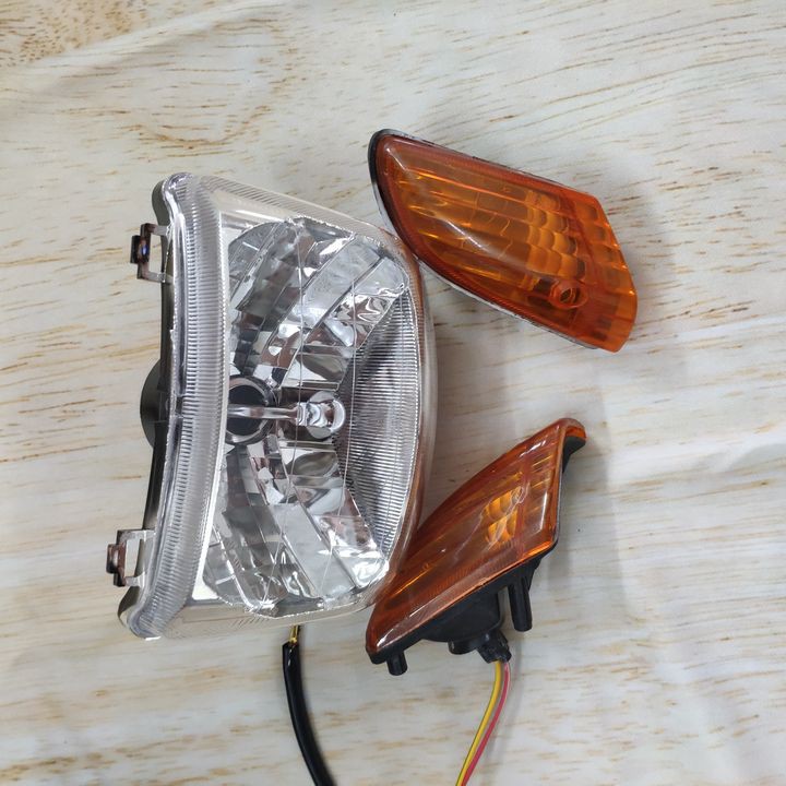 [ HẤP DẪN ] Cặp xi nhan - Pha đèn xe Wave Thái Wave ZX Wave 110 đầu đèn 1 bóng