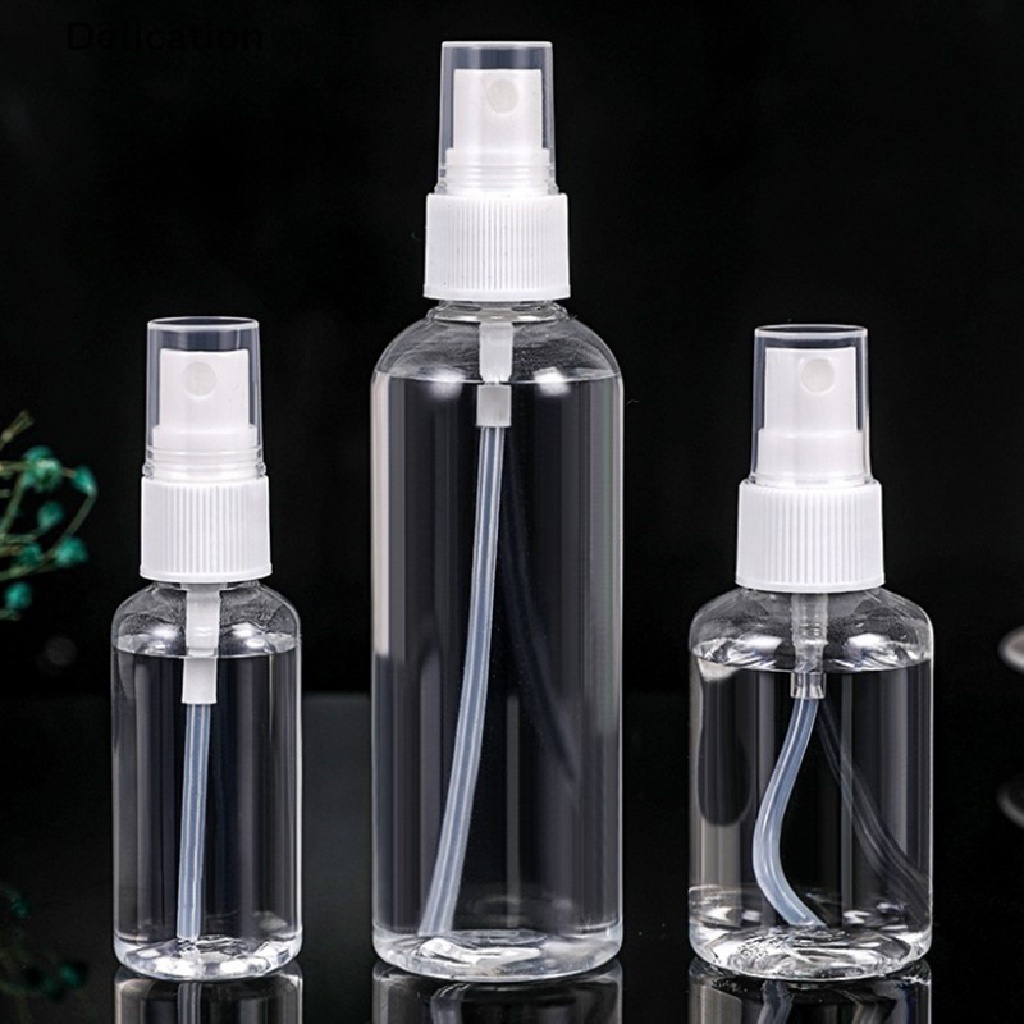 Chai xịt trong suốt 30/50 / 100ml chai xịt du lịch di động