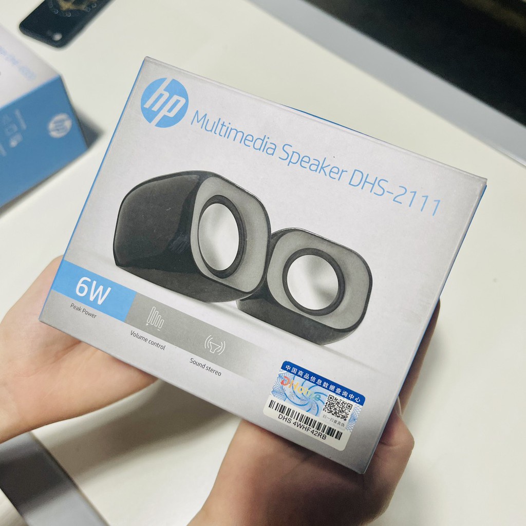 Bộ Loa Máy Tính HP DHS-2111 USB - Hàng Chính Hãng
