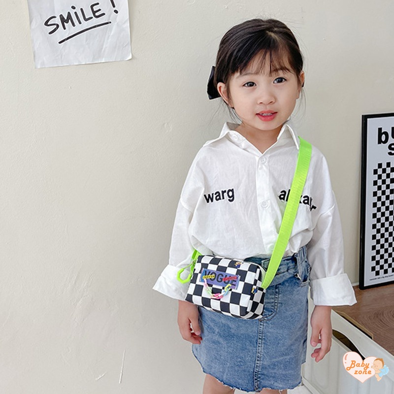 Túi Đeo Chéo Vai Nhỏ In Họa Tiết Hoạt Hình Dễ Thương Cho Bé