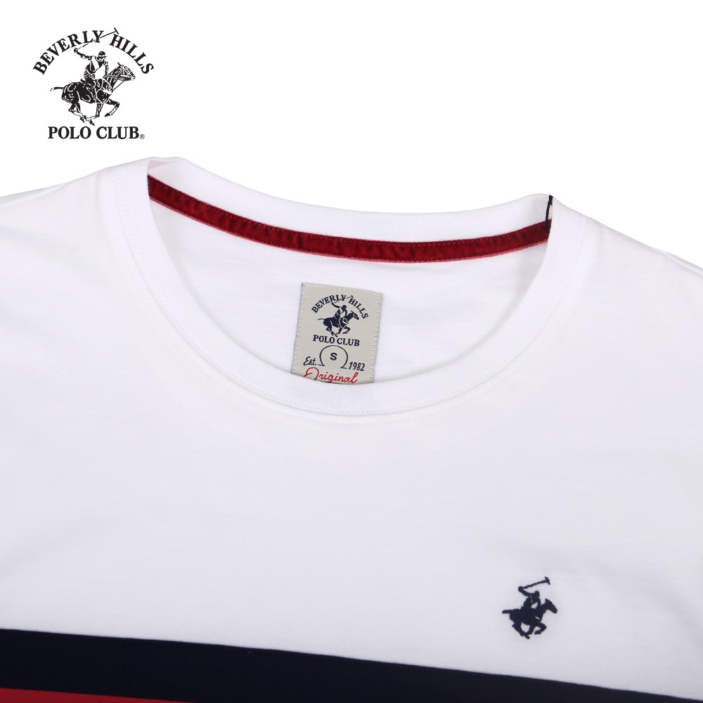 Beverly Hills Polo Club - Áo thun Ngắn tay Nam Regularfit Navy NV- BHPC TSMRLS20TL133