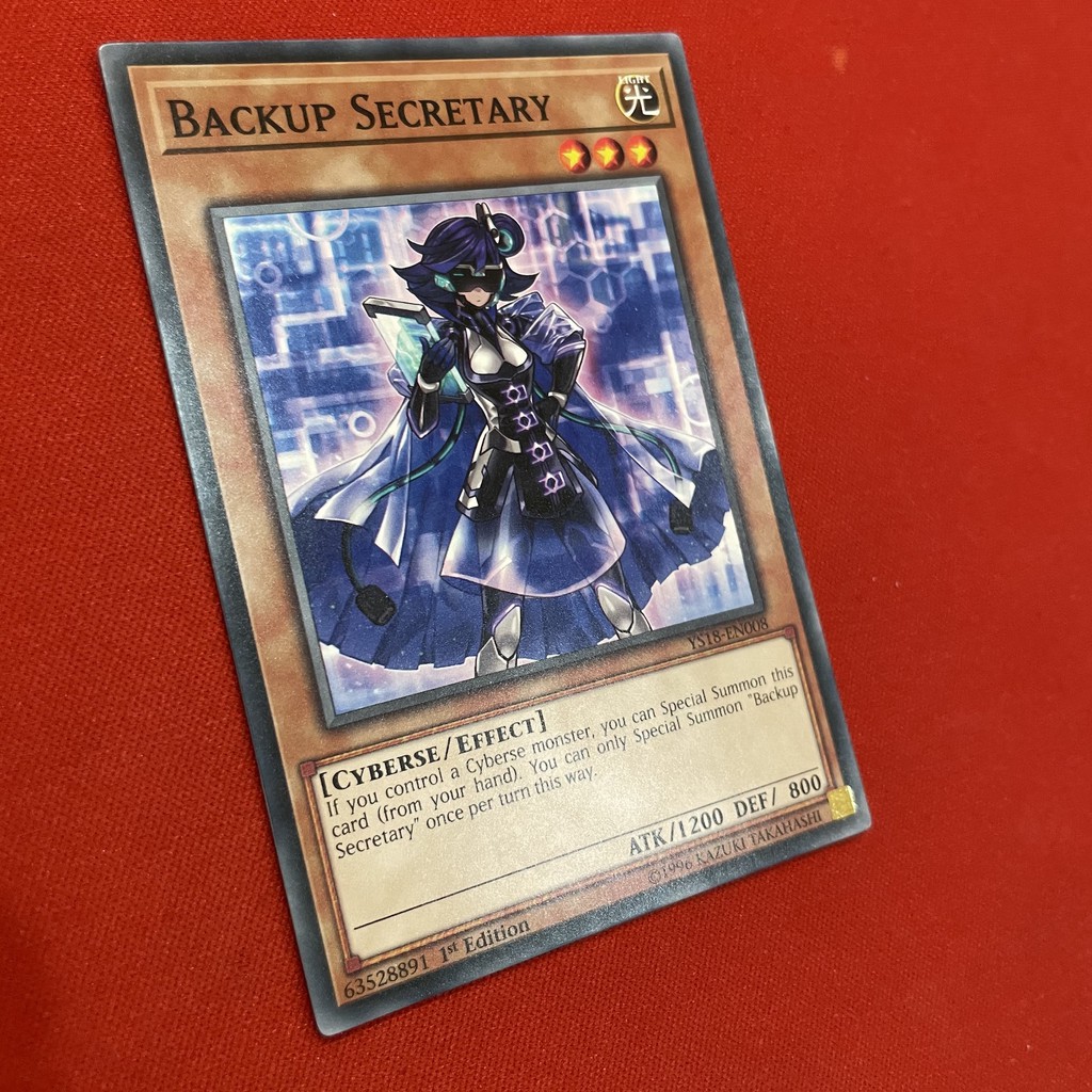 [EN-JP][Thẻ Bài Yugioh Chính Hãng] Backup Secretary