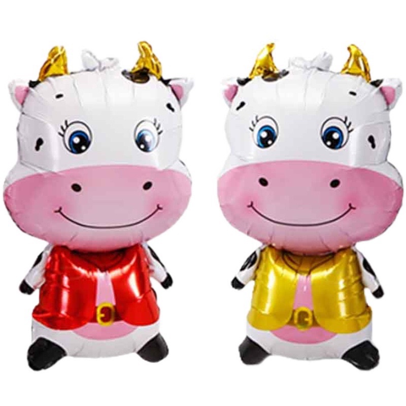 Bóng Trang Trí Con Trâu Vàng, Bò Sữa