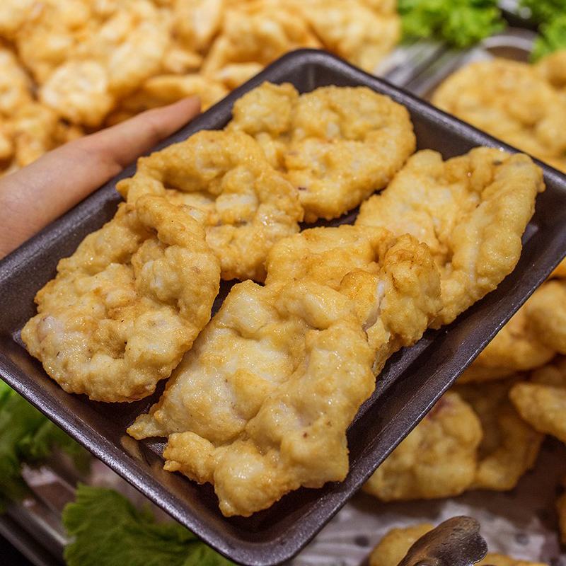 Chả mực Đặc sản Hạ Long Quảng Ninh, Giã tay khay 500gr  3M FOOD DS