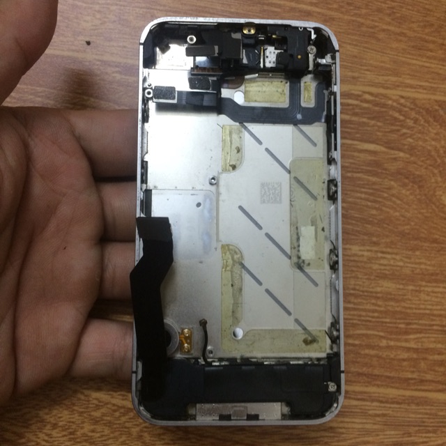 Vỏ sườn nhôm iphone 4S full cáp