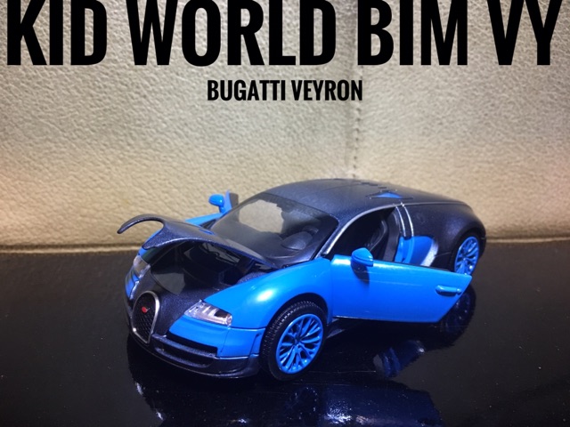 Xe mô hình Bugatti Veyron. Tỷ lệ 1:32.