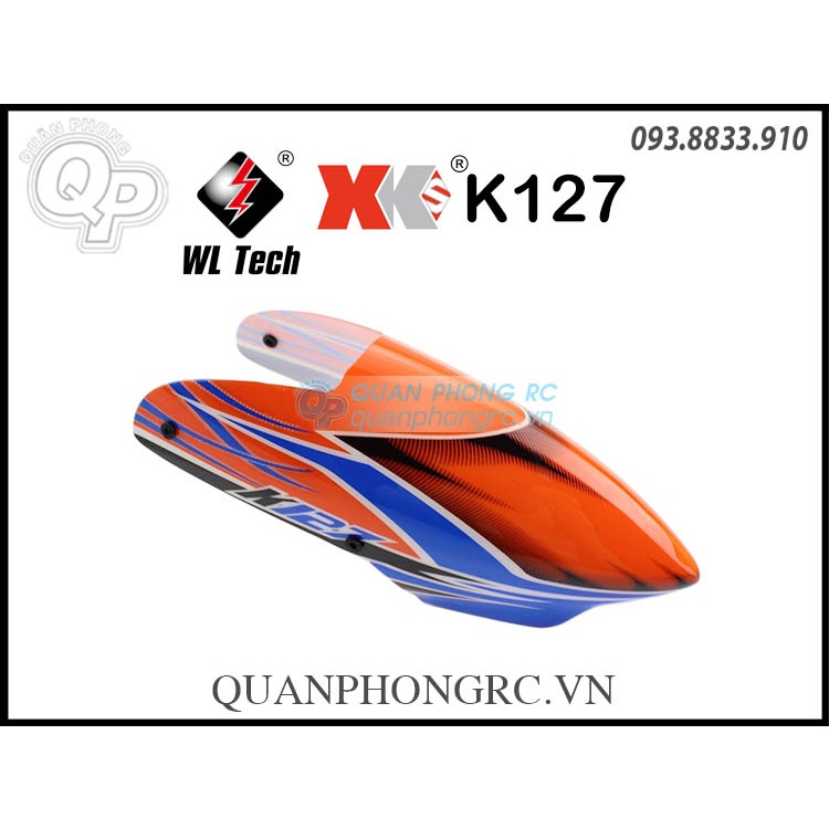 Vỏ nắp WLtoys XK K127 Canopy