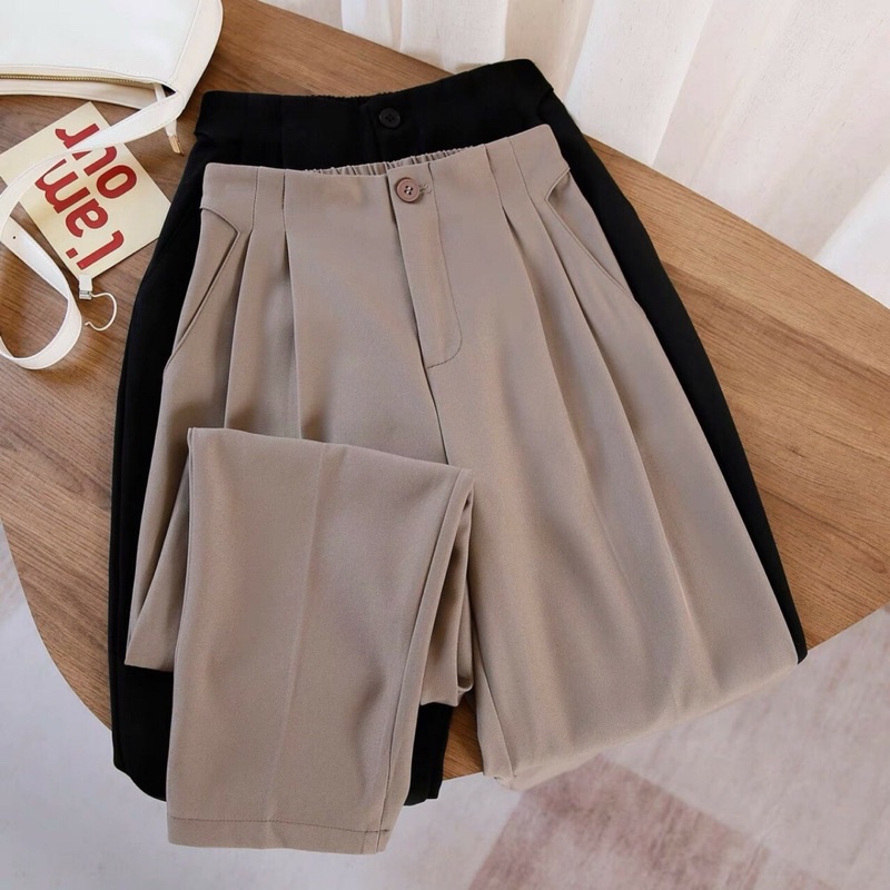 Quần baggy nữ Bigsize  ẢNH THẬT