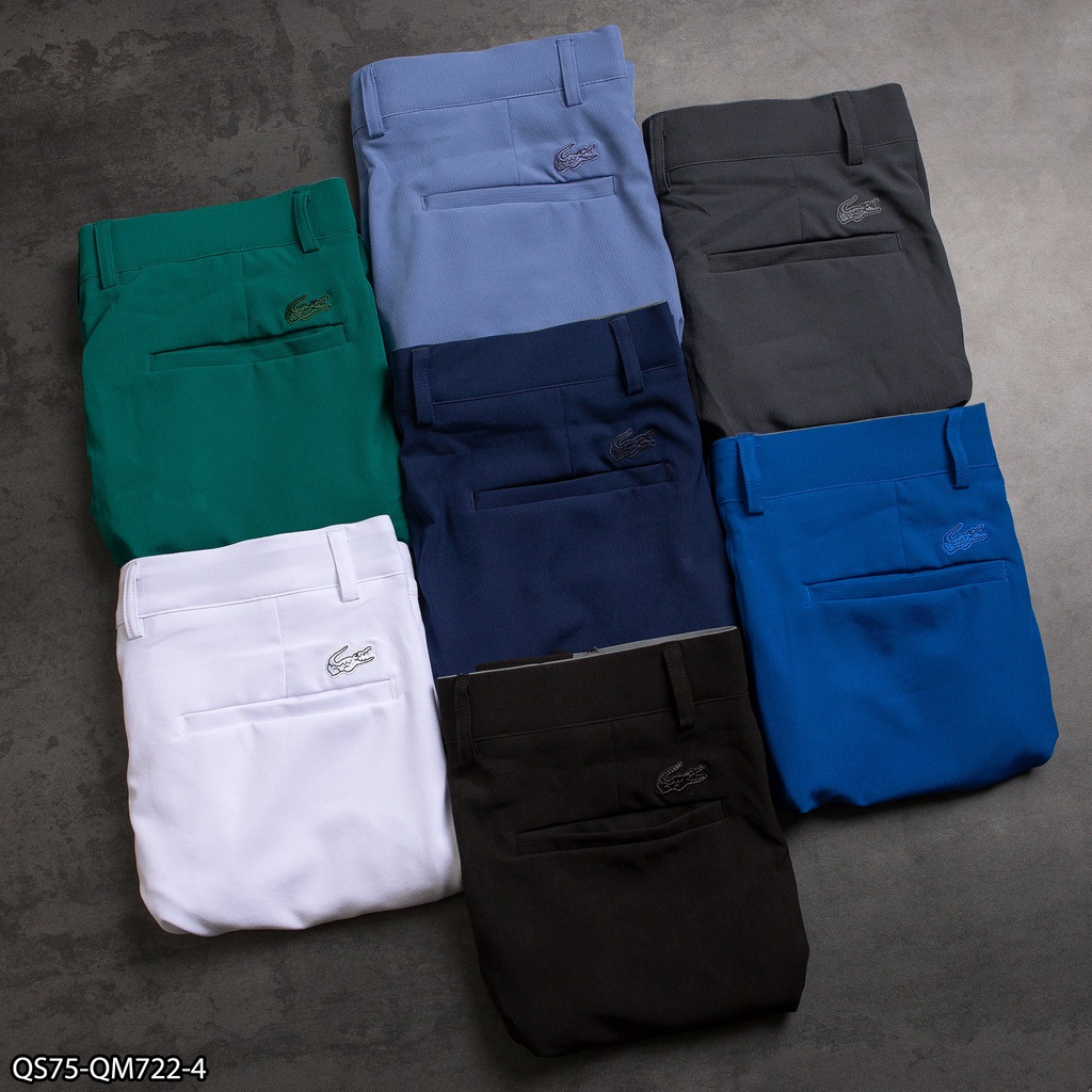 Quần short golf nam sang trọng, vải dày xịn cao cấp, form chuẩn