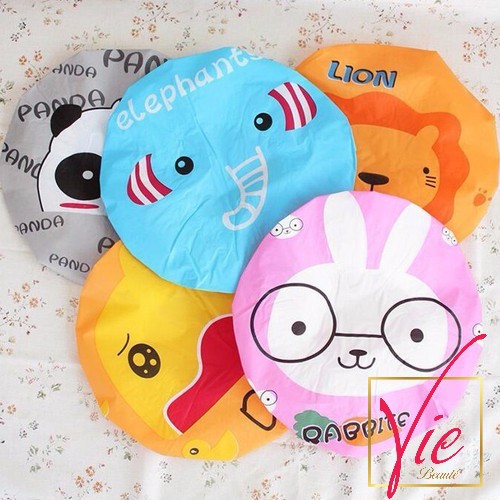 Mũ ủ tóc hình thú - Mũ ủ dưỡng tóc cute