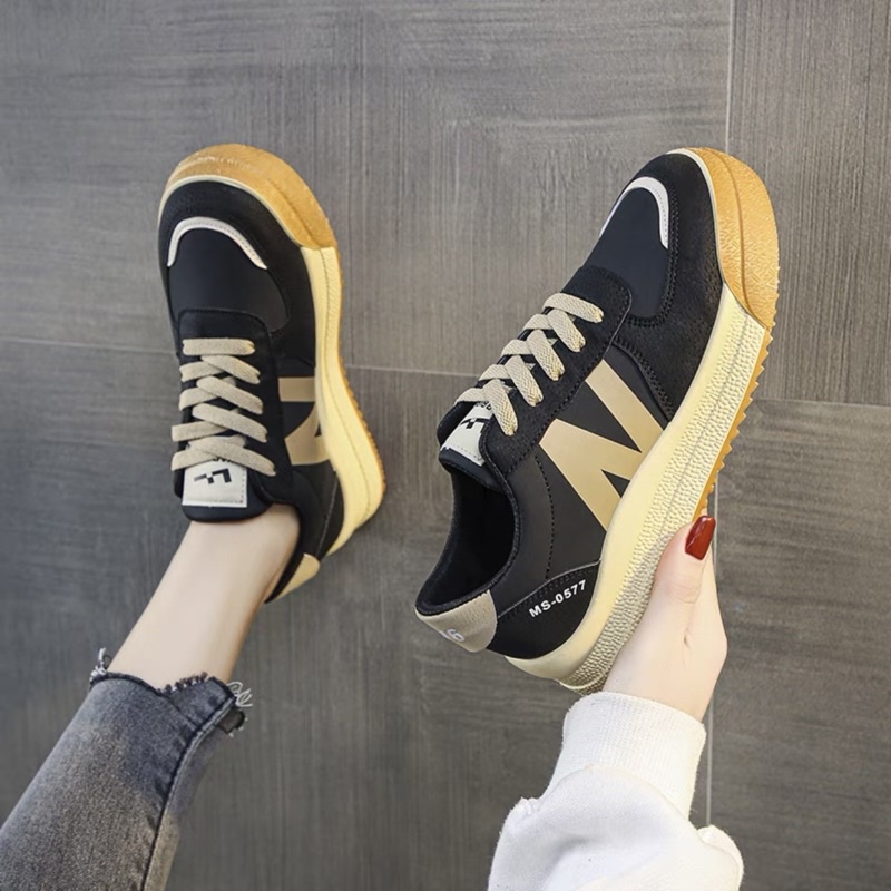 Giày Thể Thao Sneaker Nữ Chữ N Siêu Đẹp