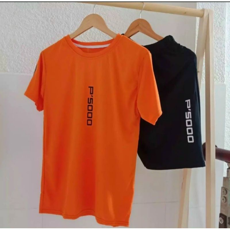 Bộ đùi thể thao nam tay lỡ co giãn tốt thoáng mát có in chữ nỗi trước ngực