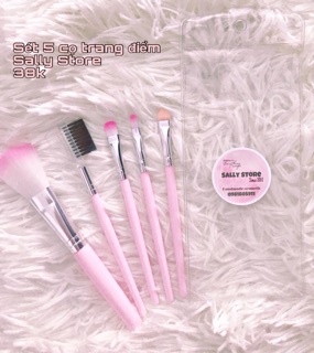 BỘ 5 CỌ TRANG ĐIỂM MAKEUP