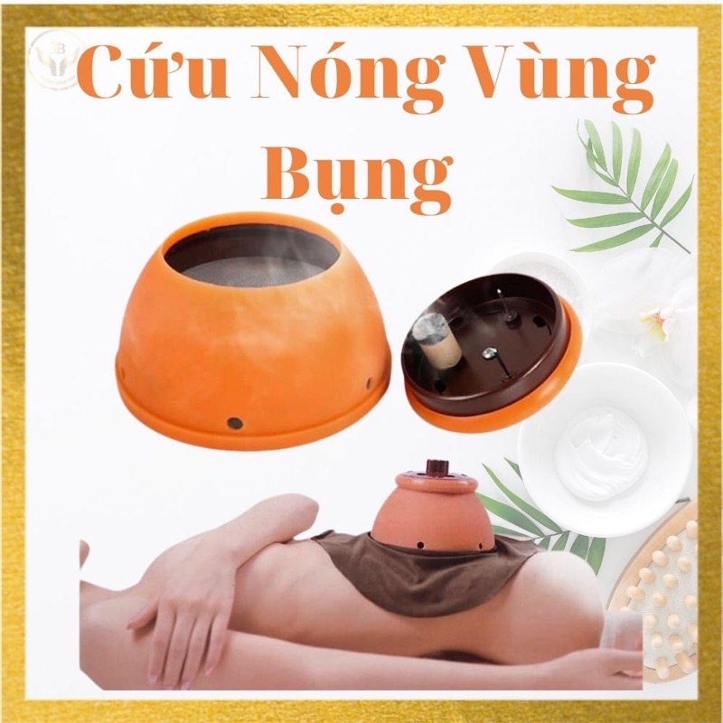 Dụng cụ cứu nóng bằng ngải cứu đa năng