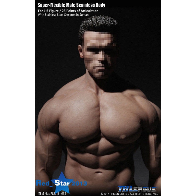 TBLeague Phicen PL2016-M34 1/6 Super-Flexible Muscular Male strong Body Figure