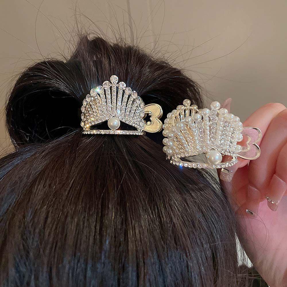 Kẹp Tóc Càng Cua Cố Định Tóc Đuôi Ngựa Phong Cách Hàn Quốc Thanh Lịch Dành Cho Bạn Nữ|Kẹp Tóc Càng Cua Thời Trang Cho Nữ