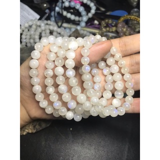 Vòng hạt đá Moonstone