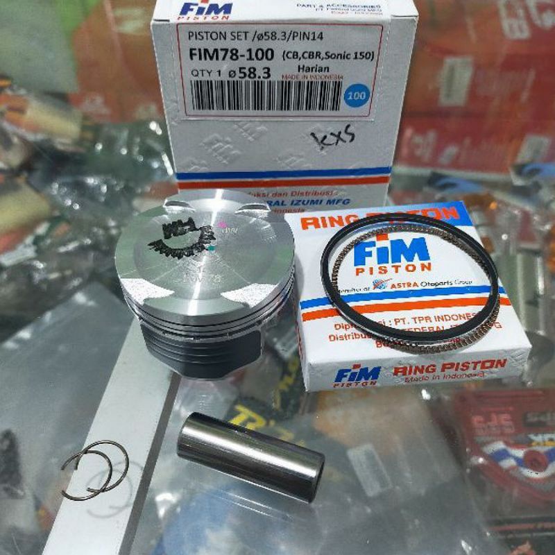 Trái Piston FiM Chính Hãng 60.3 - 57.3 Winner / Winner X / Sonic / Cbr