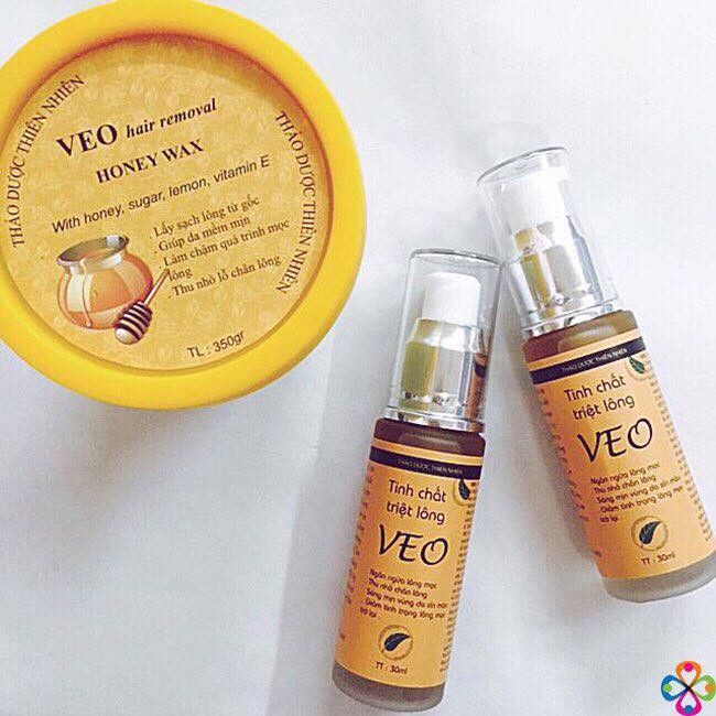 tinh chất triệt lông mỡ trăn+wax lông