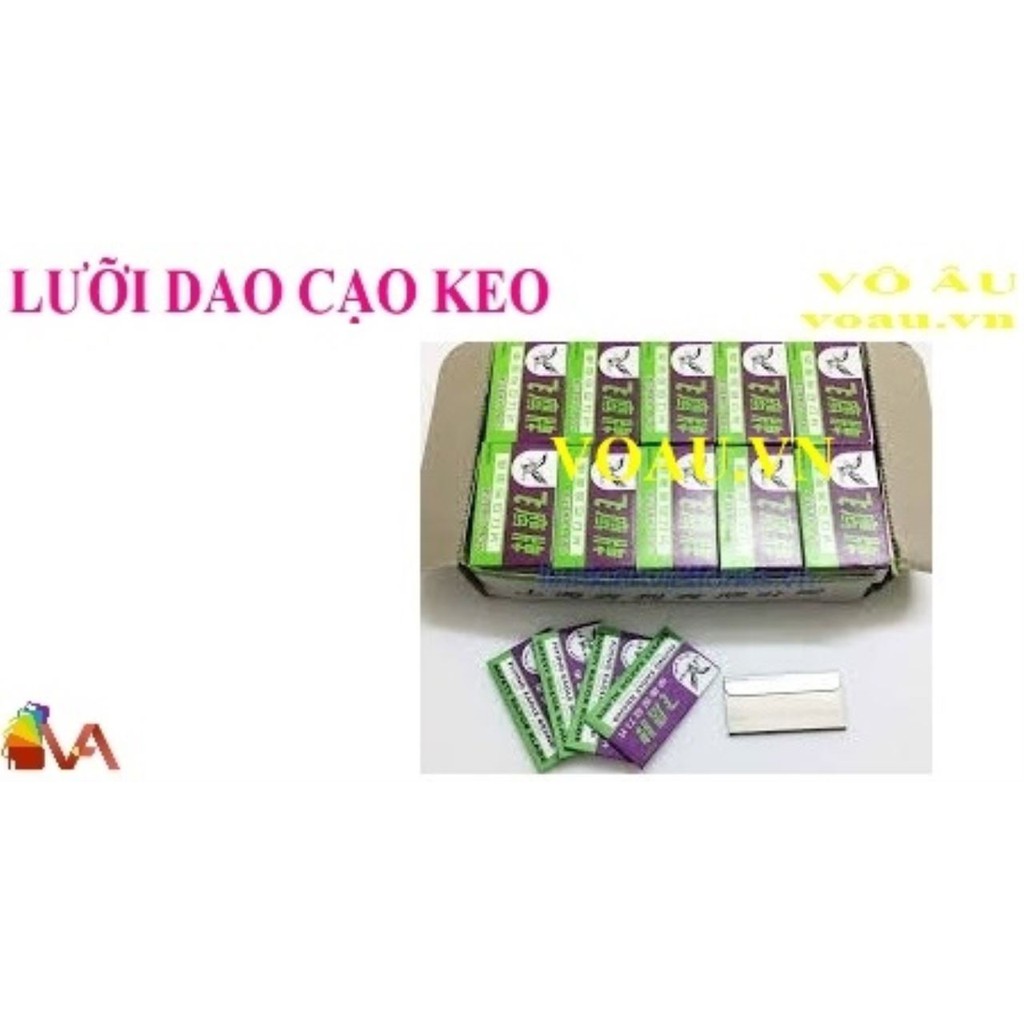 LƯỠI DAO CẠO KEO (1 HỘP NHỎ 5 CÁI)