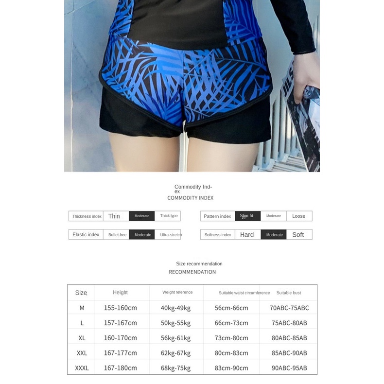 Mới Bộ Đồ Bơi Thể Thao Tay Dài Che Bụng Chống Nắng Chuyên Nghiệp Cho Nữ 2021 | BigBuy360 - bigbuy360.vn