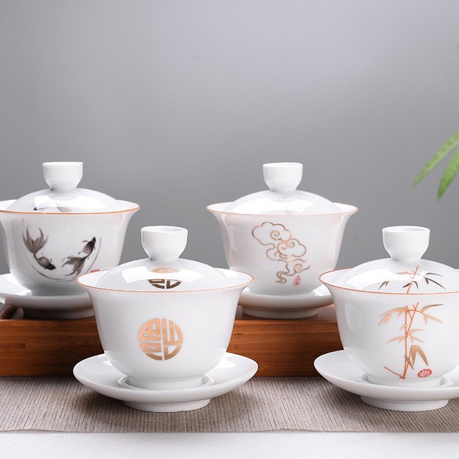 [CỔ NGHỆ THƯƠNG PHẨM] Chén trà tuyệt đẹp nhiều mẫu