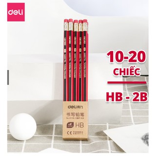 bút bi đầu tẩy, bút chì 2b
