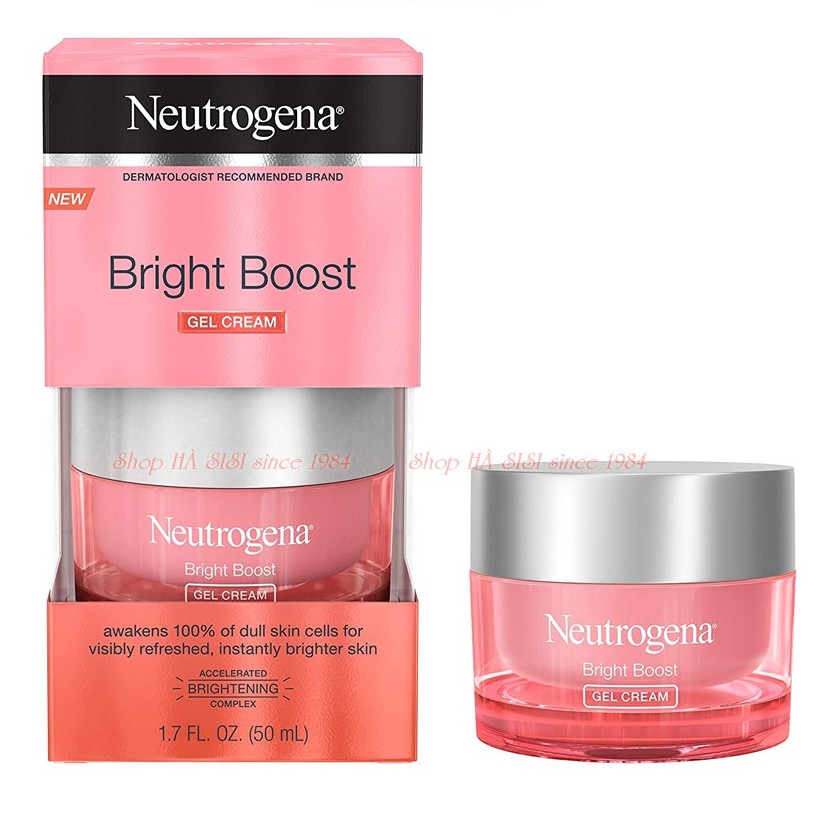 Kem Dưỡng Trắng Mịn Da NEUTROGENA BRIGHT BOOST GEL CREAM 50ml