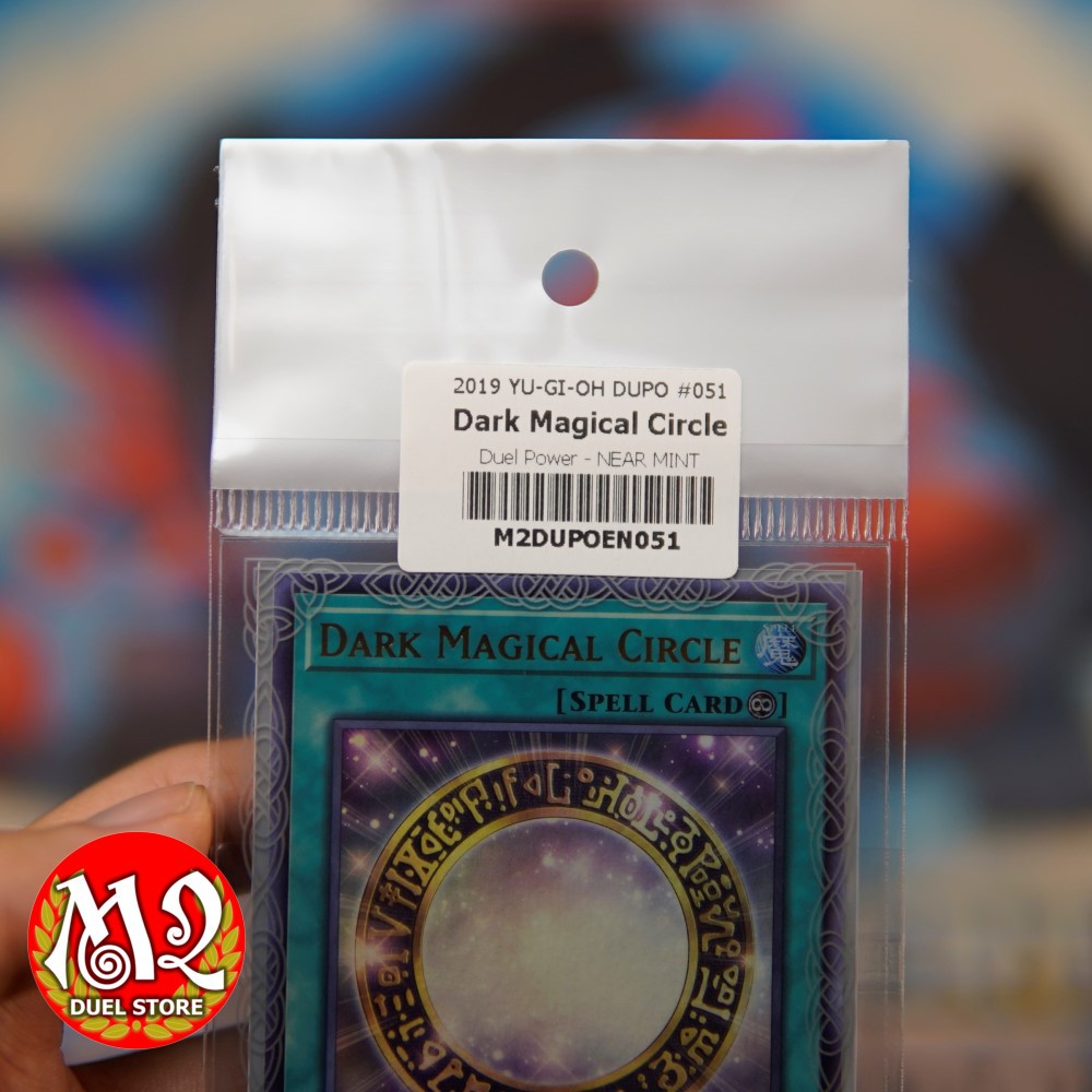 Thẻ bài đồ chơi Yugioh DUPO-EN051 - Dark Magical Circle – Ultra Rare -  Bảo quản M2SCCQ-LITE