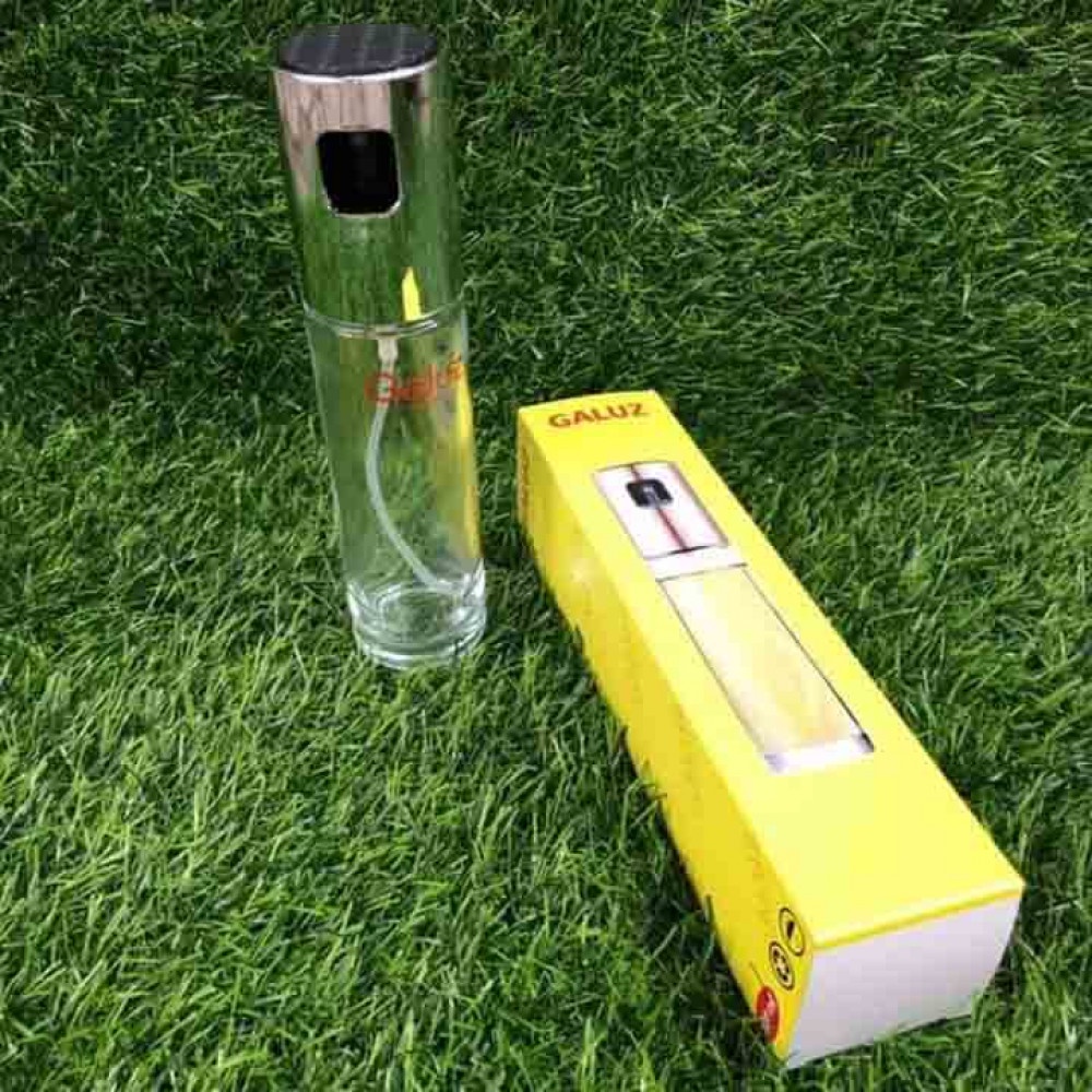 CHAI XỊT DẦU ĂN , GIẤM THỦY TINH 100ML  , NẮP BẠC . Đa Năng và Tiện Lợi Sử Dụng Trong Gian Bếp.