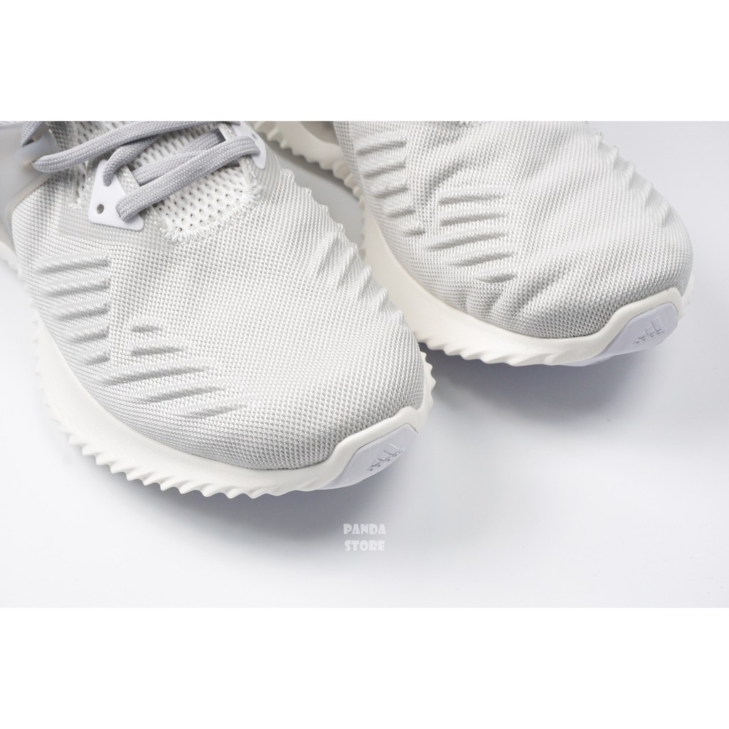 【Bắn thật】Adidas ALPHABOUNCE BEYOND Ngựa chạy bộ BD7095 màu trắng xám BB7568 màu đen uy tín 2020 new