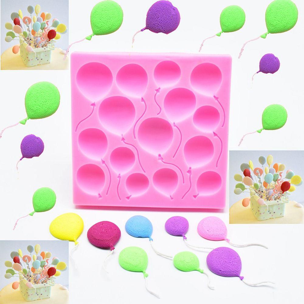 AUGUSTINA Khuôn Silicone Tạo Hình Khinh Khí Cầu Trang Trí Bánh