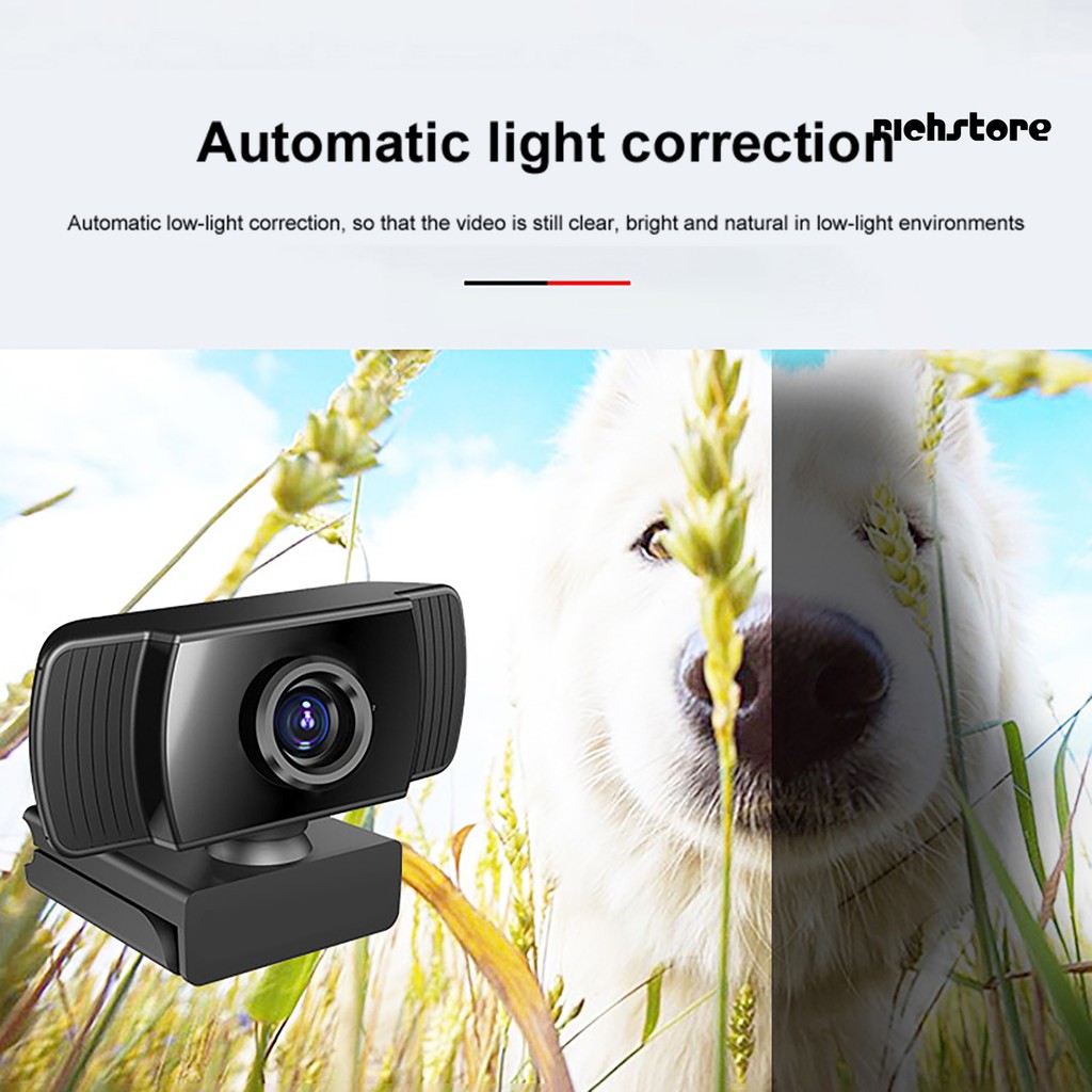 Webcam Dnbg 720p / 1080p Usb 2.0 / 3.0 2000w Cao Cấp Cho Máy Tính