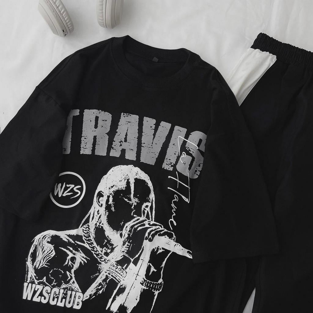 Áo Thun TRAVIS WZS Form Rộng Nhiều Màu Unisex Nam Nữ - Sutis House
