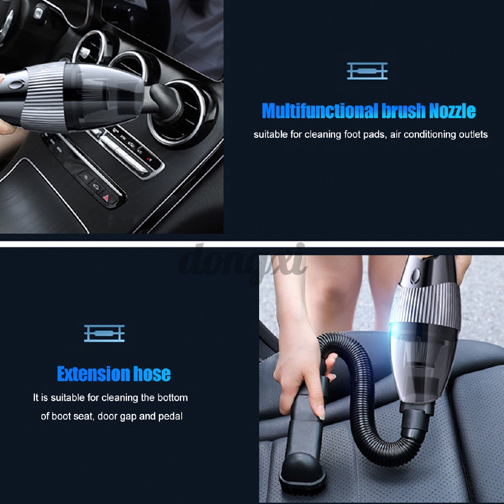 Máy hút bụi mini cầm tay không dây 150W cho xe hơi / nhà | BigBuy360 - bigbuy360.vn
