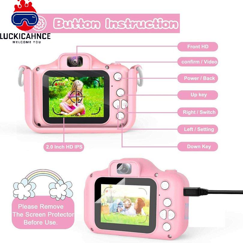 Máy Ảnh Kỹ Thuật Số 1080P Hai Ống Kính1.12 Dùng Làm Quà Tặng Giáng Sinh | BigBuy360 - bigbuy360.vn
