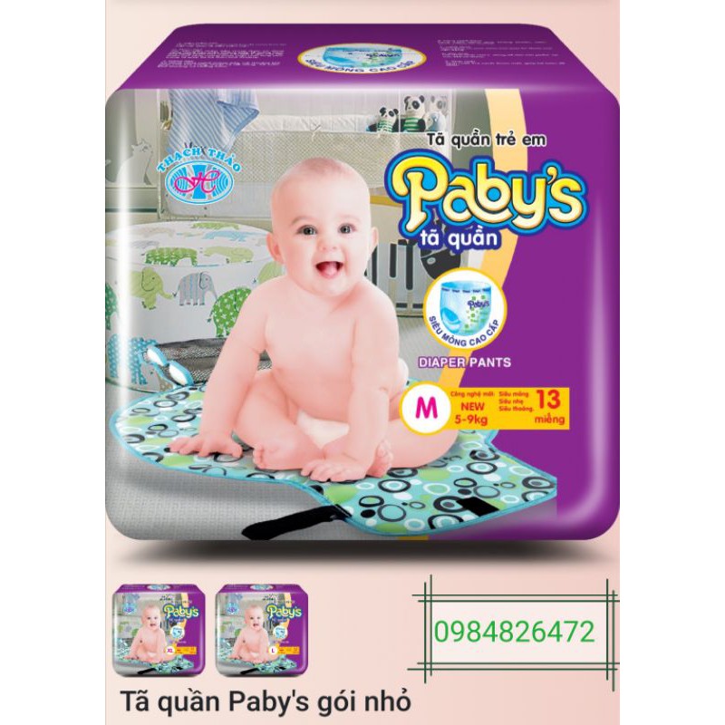 [HÀNG LOẠI 1 ] DUY NHẤT 1 gói Bỉm quần Thạch thảo Papy's size M13,L12, XL11 miếng/1 gói