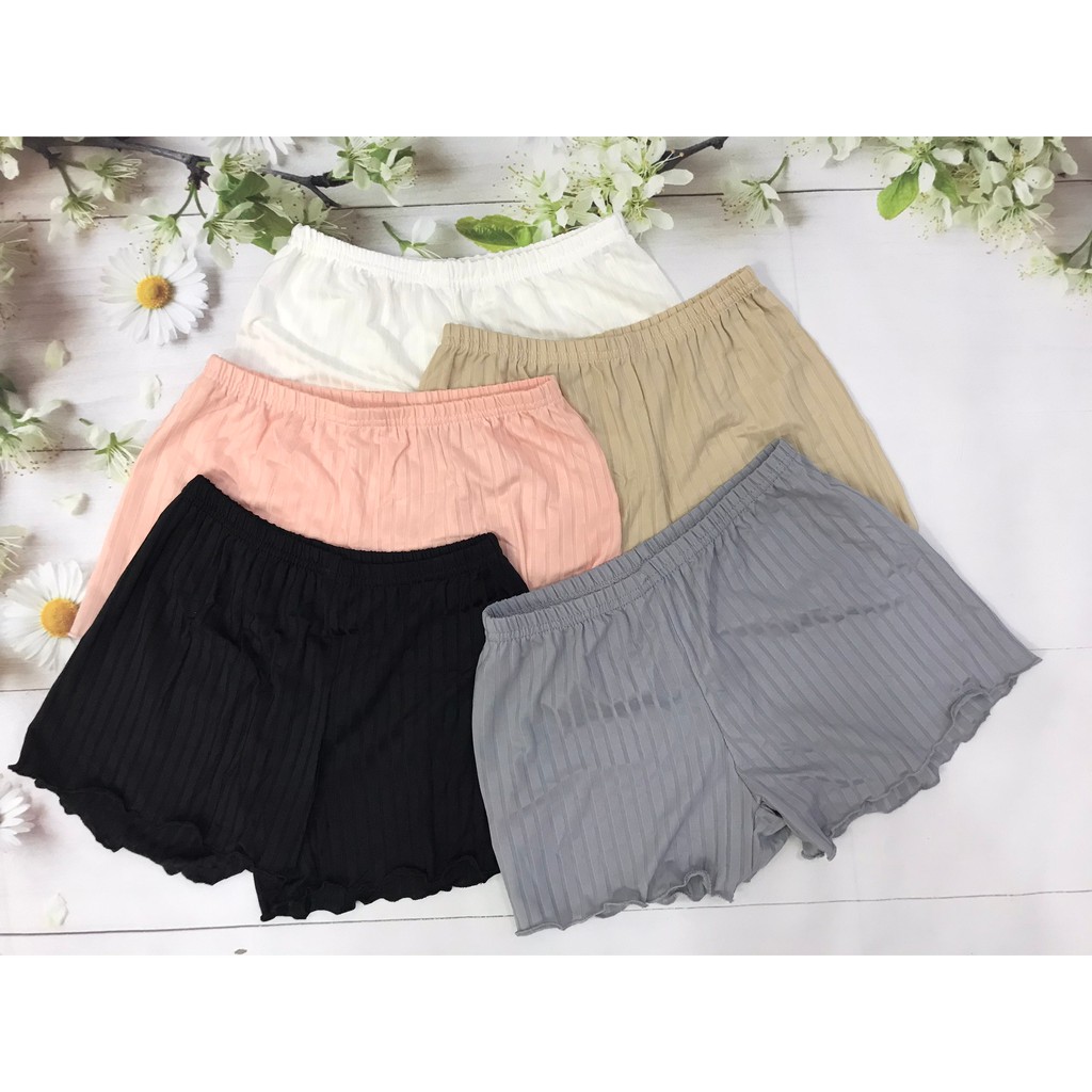 Quần váy, quần đùi mặc nhà chất vải mịn mát co dãn cực tốt, Leblurshop | BigBuy360 - bigbuy360.vn