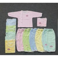 Bộ sơ sinh baby born dài tay cho bé, chất cotton mềm mịn, hàng đẹp