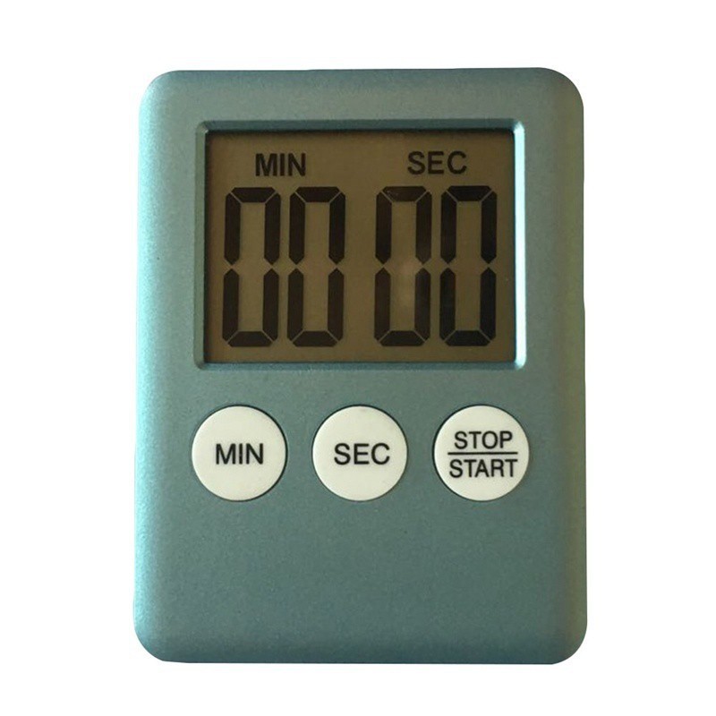 Đồng hồ hẹn giờ nấu ăn có màn hình LCD hiển thị kèm nam châm tiện lợi