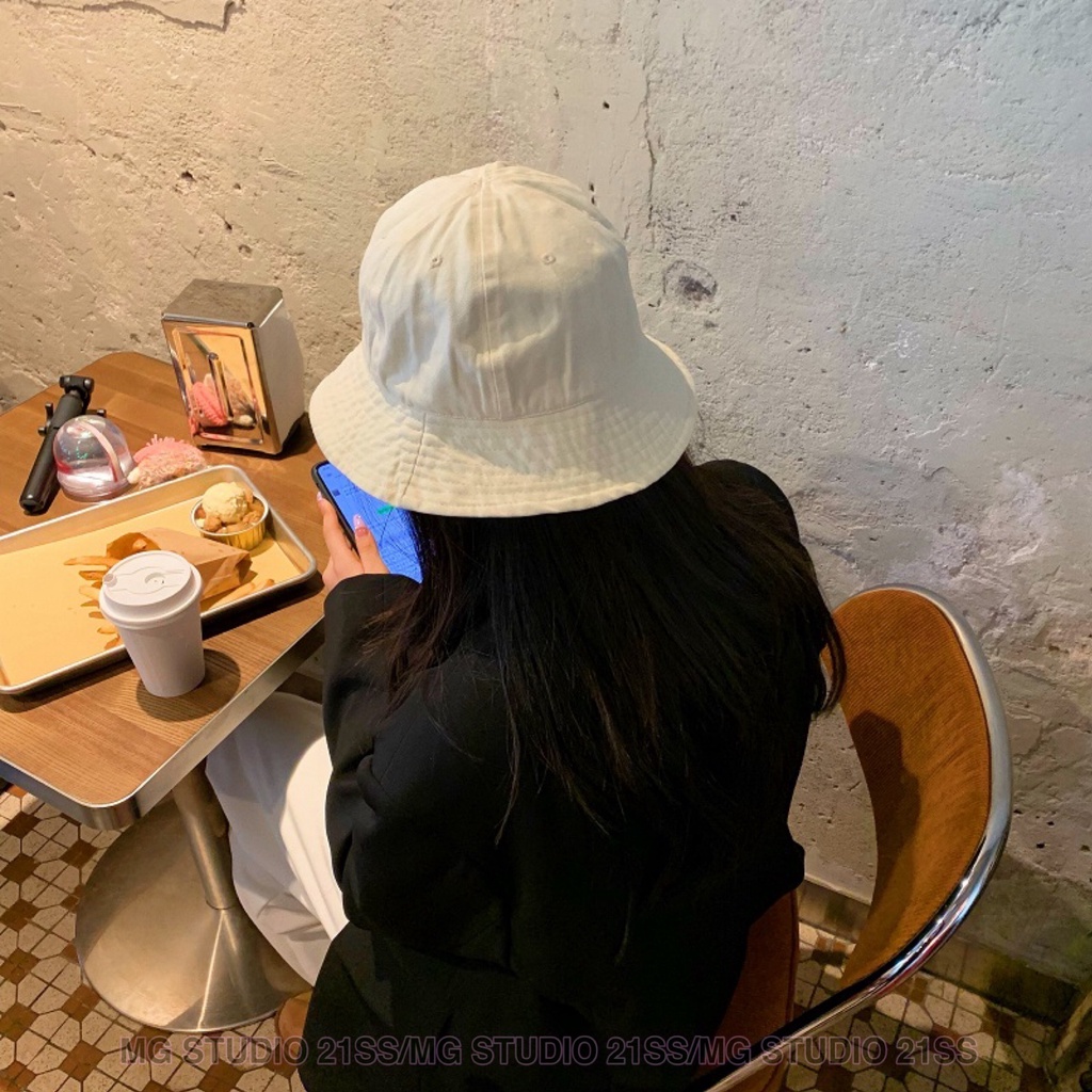 Mũ tai bèo MG STUDIO bằng cotton với 7 màu sắc thời trang mùa hè